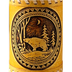 Туес «Лесной Медведь», банка для хранений, береста