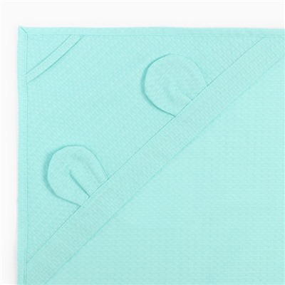 Уголок детский вафельный «Экономь и Я», 90×90 см, хлопок 100%, небесный