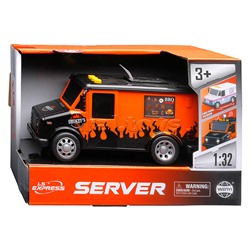 Машина "Сафари трейлер" 1:32 (свет, звук) в коробке