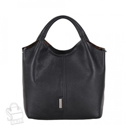 Сумка женская кожаная 1238-3TH black Polina&Eiterou