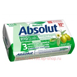 ABSOLUT FitoGuard Мыло туалетное твердое Белый чай и масло оливы 90 г
