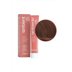 TEFIA Ambient 7.86 Перманентная крем-краска для волос / Блондин коричнево-махагоновый, 60 мл KRISTALLER, 1109698
