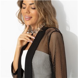 Кардиган , который собирает образ, Для стильного образа (черный)