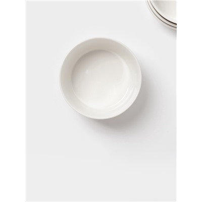 Салатники Magistro White Snow, набор 4 шт., 380 мл, фарфор, белые