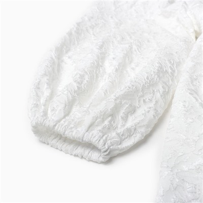 Платье с бантом мини женское MIST, размер S, белое