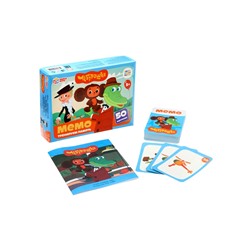 Настольная игра МЕМО «Чебурашка», 50 карточек