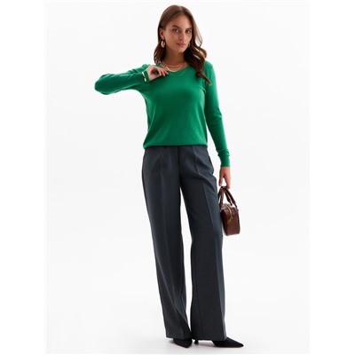 Джемпер женский MINAKU, зелёный, размер 42-44