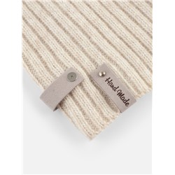 Бирка с кнопкой Hand made, 8×1.5 см, 10 шт., серая