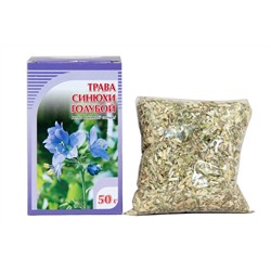 Синюха голубая трава