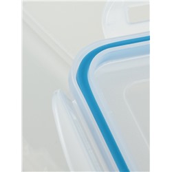 Контейнер для хранения еды Good & Good, 1.25 л, с герметичной крышкой, пластик, прозрачный