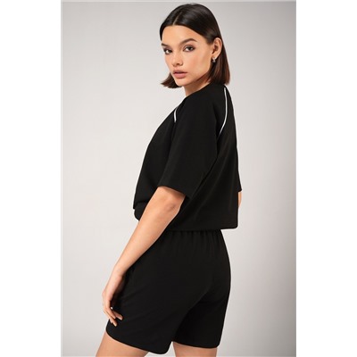 Женский костюм с шортами из футера двухнитки Happyfox