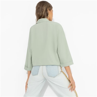 Блуза на кулиске, Твой личный тренд (хаки)