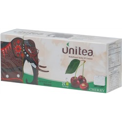 UNITEA. Cherry зеленый 50 гр. карт.пачка, 25 пак.