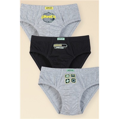 Трусы 3шт. PELICAN, 915356