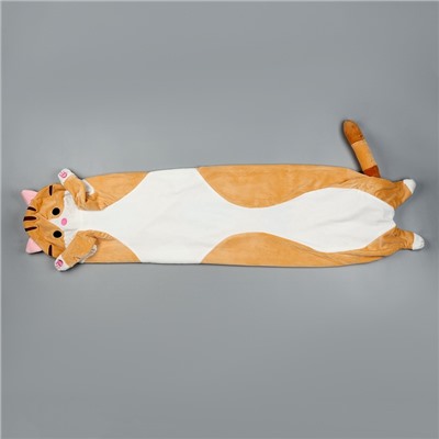 Мягкая игрушка без наполнителя «Котик», 130 см, цвет рыжий