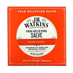 J R Watkins, Pain-Relieving Salve, Petro-Carbo, 4.3 oz (121 g)