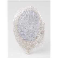 Зеркало настольное, двустороннее, зеркальная поверхность 13.5×18.5 см, бежевое