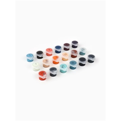 Картина по номерам с подрамником и гирляндой «Замок», 30×40 см