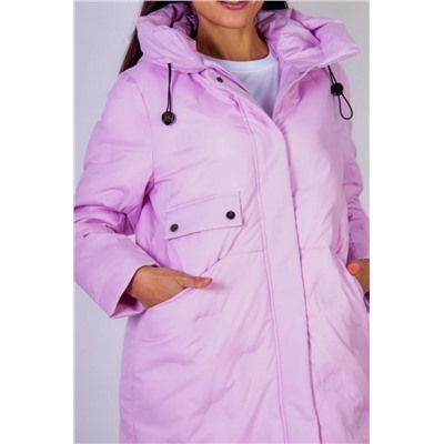 Демисезонная куртка с капюшоном Знаки зодиака, арт.8835 (Розовый)