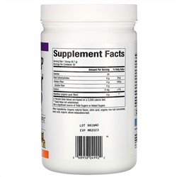 Natural Factors, Organic Low Fodmap Reliefiber, Tropical Flavor, 7.09 oz (201 g)