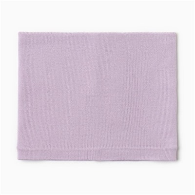 Снуд детский, сиреневый, размер 50×22 см
