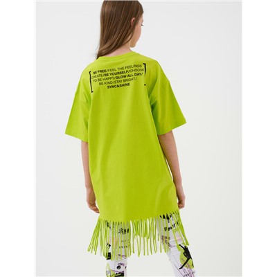 Платье трикотажное для девочек