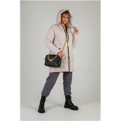 Куртка зимняя большие размеры, арт.2832 (Светло-бежевый)