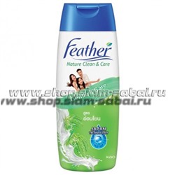 Тайский шампунь Feather с рисовым молочком, для нежного ухода