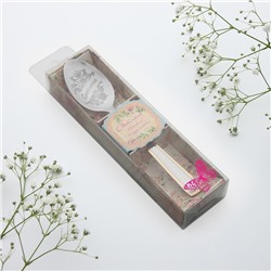 Ложка чайная с гравировкой «Светлана», в подарочной коробке, 3×15 см