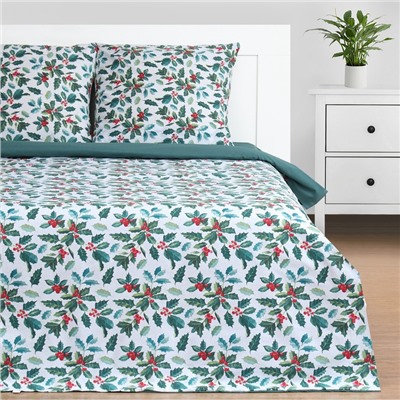 Постельное бельё 1.5-спальное «Этель» Winter berries, поплин