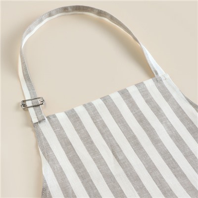 Фартук с карманами SL HOME Strict line, 60×70 см, лён 100%, 180 г/м²