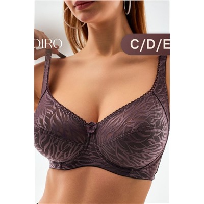 Бюстгальтер 21391 мягкий кружевной на косточках OIRO (Серый)