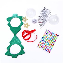 УЦЕНКА Набор для творчества Новогоднее украшение ёлочка