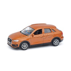 Набор 1:60, Hummer H3, LR Defender, BMW X5, Toyota LC Prado, Audi Q3, 5 шт.