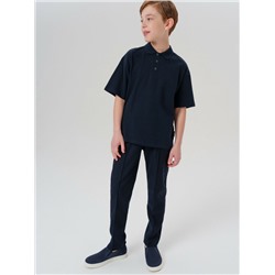 Джемпер трикотажный с воротником поло для мальчиков