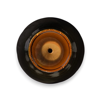 Горшок для цветов «Мираж », 8 л, d=30 см, h=23 см, с поддоном, керамика, коричневый