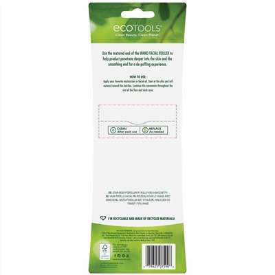 EcoTools, Wand Facial Roller, 1 Roller