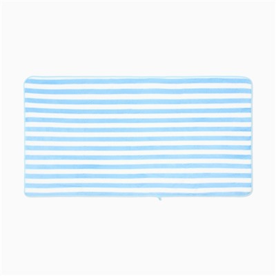 Полотенце банное «Этель. Полосы», 70×140 см, голубое