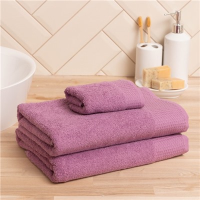 Полотенце махровое LoveLife «Classic» 70×130 см, лавандовый, 100% хлопок, 450 г/м²