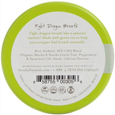 Sencha Naturals, Мятные леденцы с зеленым чаем, марокканские мятные леденцы, 1,2 унции (35 г)
