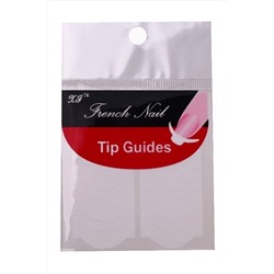 Kristaller Трафареты для французского маникюра широкие / French Nail, белый KRISTALLER, 1107814