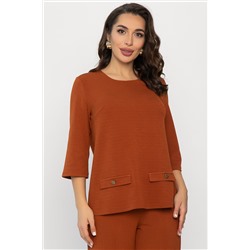 Костюм трикотажный Альберта (терракотовый) К14385-10М