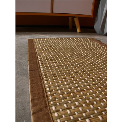 Коврик плетёный из сиграса, 60×40×0.7 см