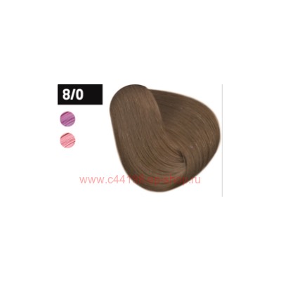 OLLIN SILK TOUCH  8/0 светло-русый 60мл Безаммиачный стойкий краситель для волос