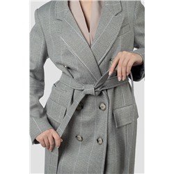 01-12108 Пальто женское демисезонное (пояс)