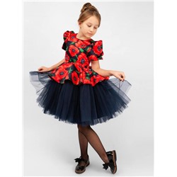 Платье нарядное для девочки SP2010 (Красный)