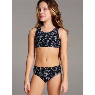 Купальный костюм трикотажный для девочек