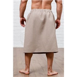 Полотенце для бани и сауны вафельное на липучке НАТАЛИ, 957958