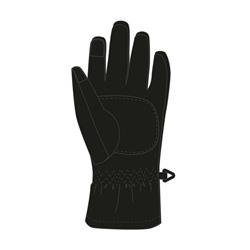 Перчатки текстильные для девочек