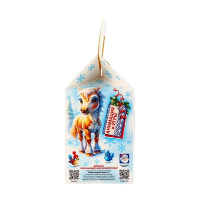 Сладкий новогодний подарок «Снежок», детский, 600 г